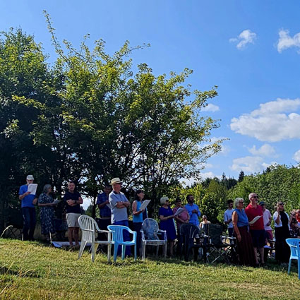 Christian praise, worship and teaching at Beulah Arboretum